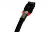 PATCHSEE Cordon RJ45 CAT 6A U/UTP noir - 1,2 m