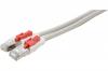 Cordon RJ45 CAT 6 S/FTP � verrouillage gris - 0,5 m