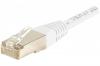 Cordon RJ45 CAT 5e F/UTP blanc - 3 m