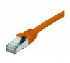 Cordon RJ45 CAT 6 F/UTP LSOH SNG orange - 0,3 m