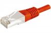 DEXLAN Cordon RJ45 CAT 6A F/UTP rouge - 0,15 m