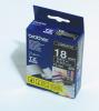 BROTHER TZ-345 ruban pour �tiqueteuses (blanc/noir) 18 mm lamin� et perfor� 